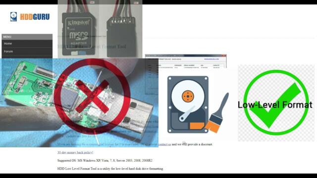 How to Low Level Format, Free tool and tutorial