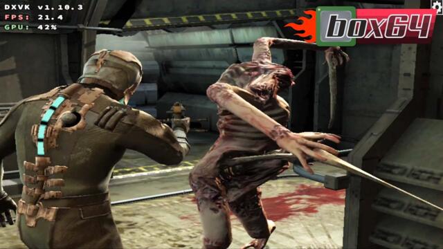 PC Games on Android - Dead Space (2008) DXVK 1.10.3 / Box64Droid (Wine 8.0-2 Proton)