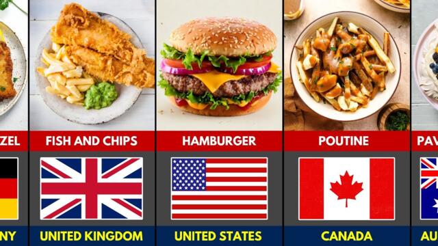 195 Countries and Their Top 3 Dishes