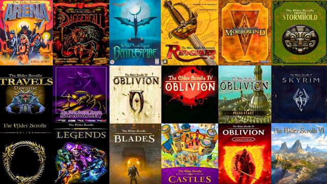 The Evolution of THE ELDER SCROLLS Games (1994-2025)