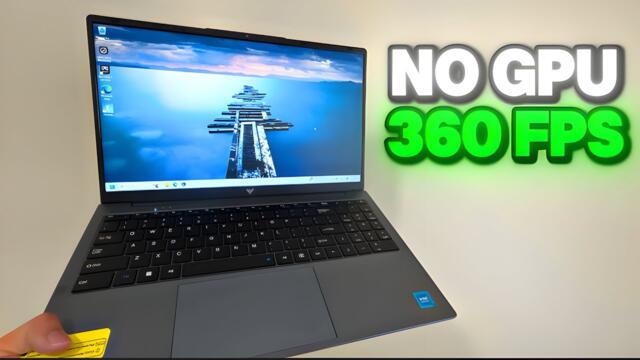 Optimizing a SCHOOL Laptop Until I Get 360 FPS