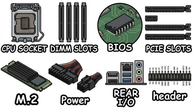 Every Motherboard component Explained