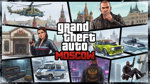 GTA Moscow - AI Generated Gameplay Concept 🇷🇺