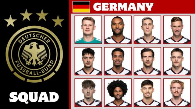 Germany Squad For March 2026 Ahead Of FIFA World Cup 2026 | Germany Squad For Friendlies March 2026