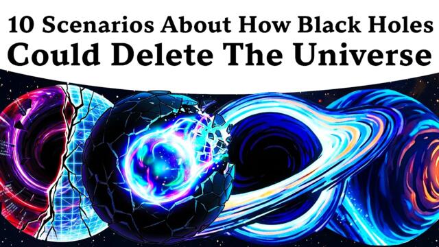 10 Scenarios About How Black Holes Could Delete The Universe