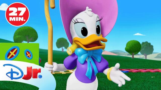 LA CASA DE MICKEY MOUSE +: Los momentos más divertidos de Daisy 🦆🎀 | @DisneyJuniorES
