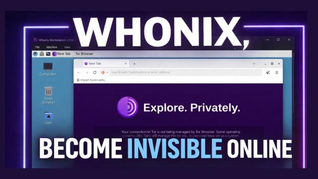 How to Stay Invisible Online with Whonix (Beginner Guide)