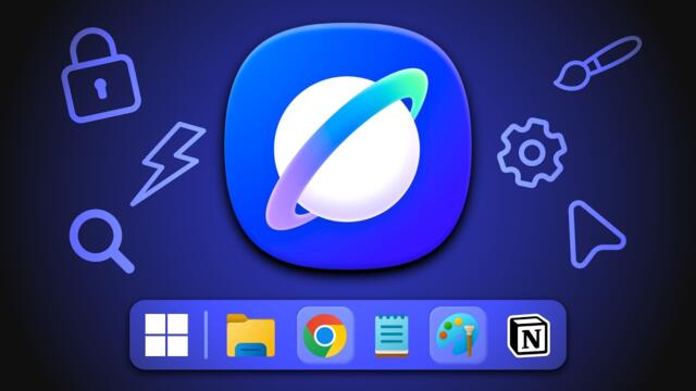 So Samsung made a browser for Windows…
