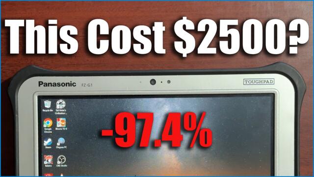 This Tablet Used to Cost $2500… I Paid $65!
