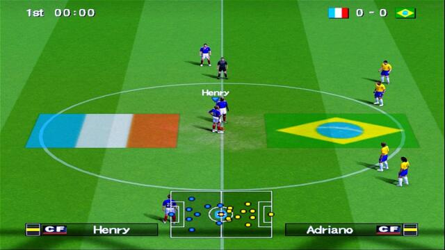 Winning Eleven 10 - France vs Brazil