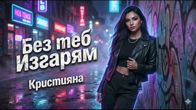 Кристияна - Без теб изгарям (90s C-BLOCK Style Hit 2026) 🔥