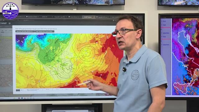 Метеорологичният бюлетин на НИМХ на 28 март 2026 г.