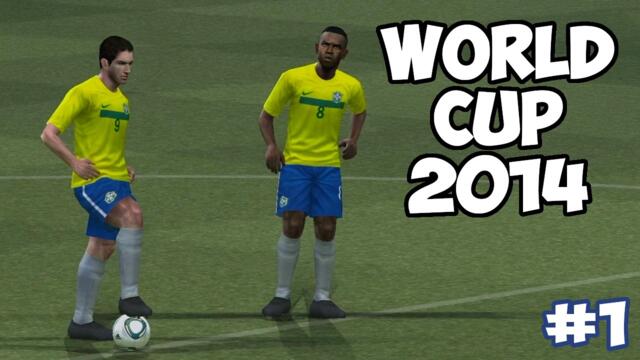 PES 2012: International Cup with Brazil (Ep.1)