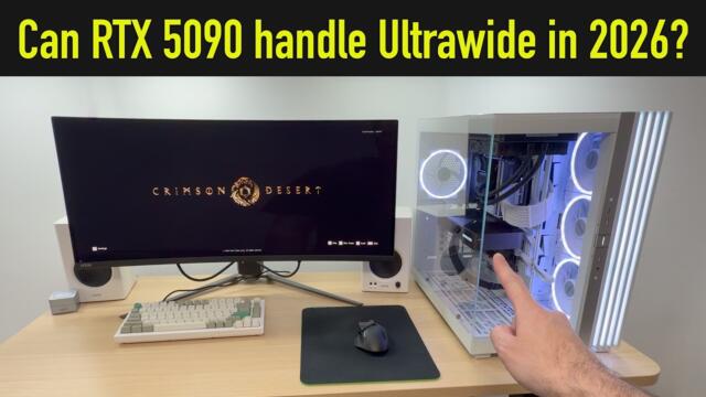 RTX 5090 vs Ultrawide 3440x1440 monitor in 2026 [Ray/Path Tracing, DLSS, Frame Generation]