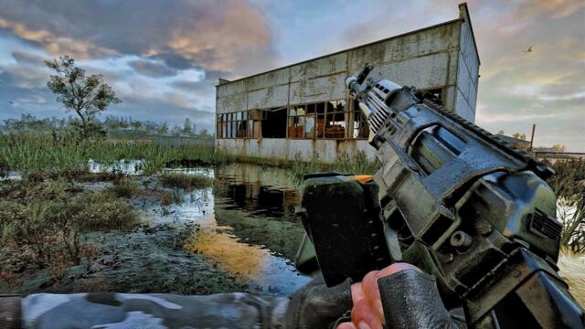 Fighting Bandits and Mutants at Wild Island (STALKER 2)