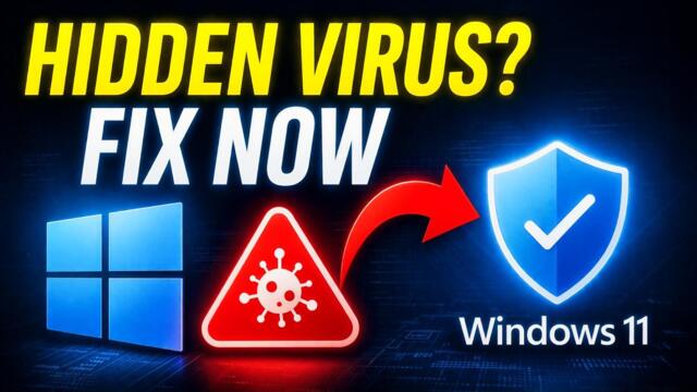 How to Find & Remove Hidden Malware in Windows 11 (No Antivirus Needed)