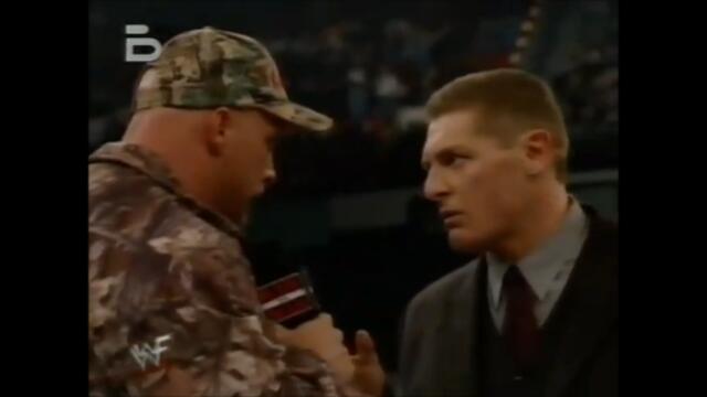 Ледения отново прецаква Винс Макмеън WWF (BG Audio)