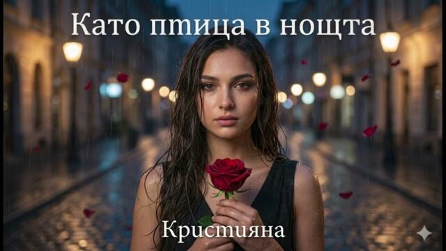 Като птица в нощта - Кристияна (Емоционална поп-фолк балада 2026)