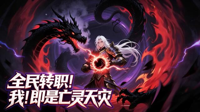 【FREE】《全民转职：我！即是亡灵天灾》全民转职亡灵法师，技能无冷却 + 伤害转移 + 范围爆炸！万里召唤万骨炼狱，我即是亡灵天灾！#动漫 #小说改编 #漫画