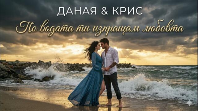 Даная и Крис - По водата ти изпращам любовта | Нова романтична песен 2026
