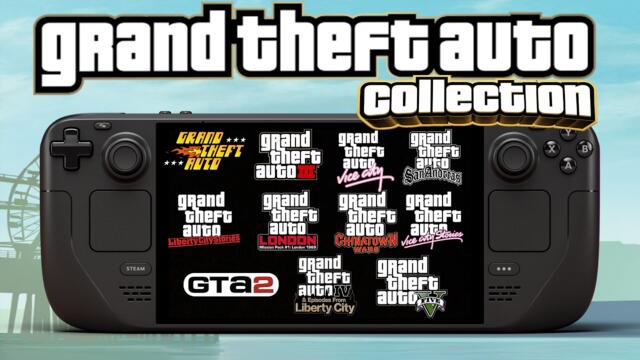 Grand Theft Auto Franchise on Steam Deck — Full Performance Test