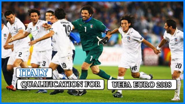 Italy - Qualification for UEFA EURO 2008