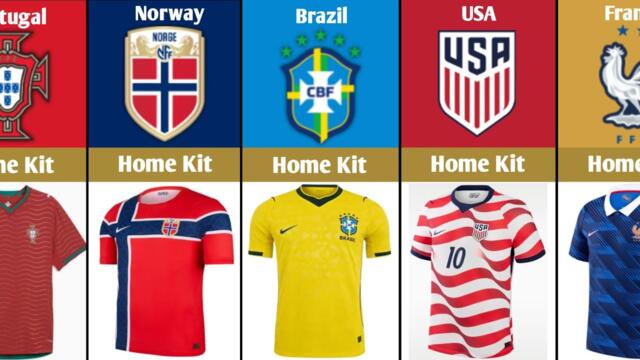 BEST OFFICIAL Jersey HOME,AWAY From National Team on 2026 FIFA WORLD CUP.