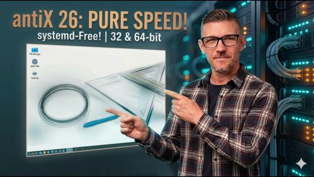 antiX 26 - The Ultimate Lightweight Linux Just Got Better