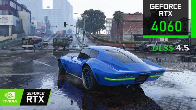 GTA 5 Enhanced Edition | DLSS 4.5 | RTX 4060 8GB ( 1080p 1440p 4K High RT Settings | DLSS - FG ON )
