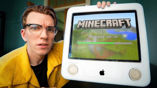 Can a 24 Year Old Apple eMac Run Minecraft?