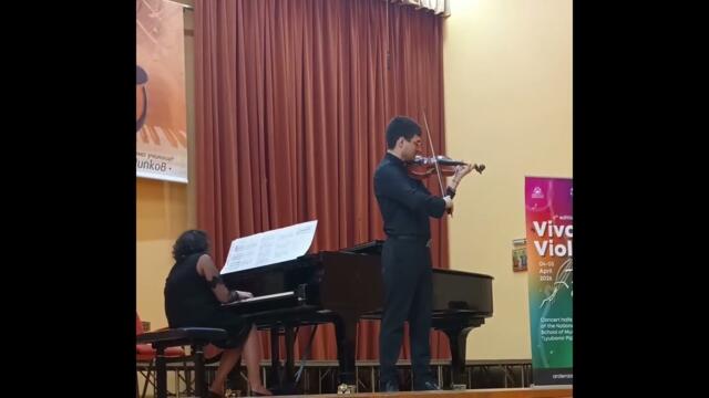 БОРИСЛАВ БОРИСОВ И ГЕРГАНА СЛАВЧЕВА - ЛЕБЕДОВО ЕЗЕРО  (ФИНАЛ) - ПООЩРИТЕЛНА НАГРАДА-VIVA VIOLIN