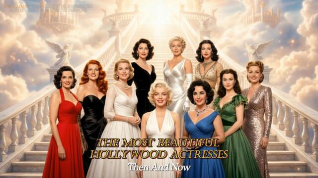 A Tribute to 10 of the Most Beautiful Hollywood Actresses of the 1930s–1950s ✨