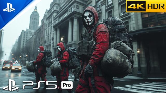 NEW YORK BANK HEIST (PS5 PRO) Immersive ULTRA Graphics Gameplay [4K60FPS] Payday 3