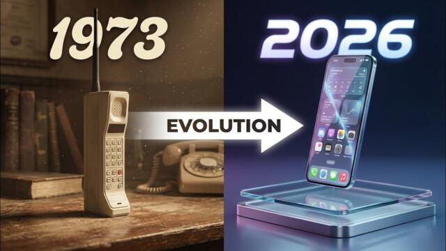 Evolution of Mobile Phones: From Brick to Hologram (1973-2026)
