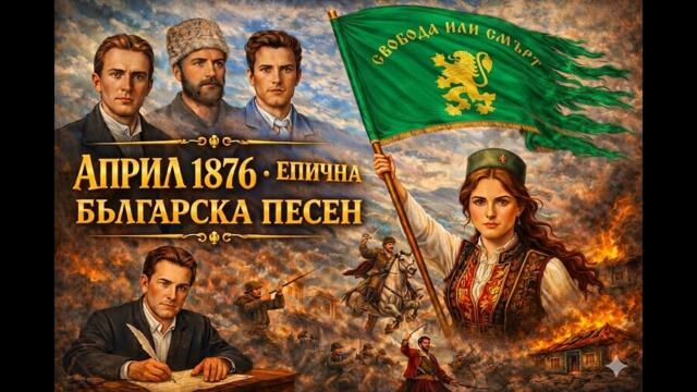 Април 1876 – Свобода или смърт | Епична българска песен за въстанието