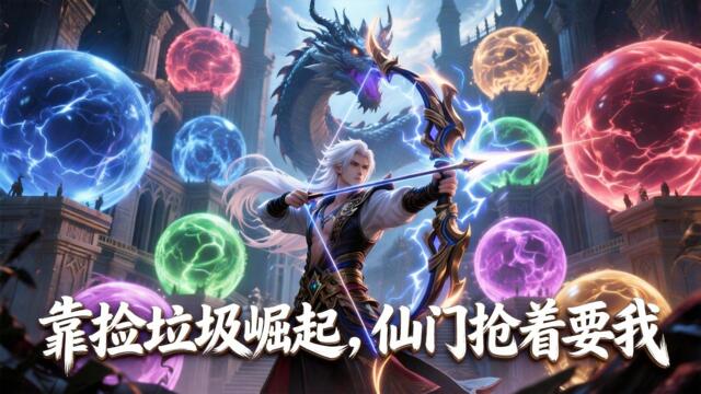 【Multi Sub】《靠撿垃圾崛起，仙門搶著要我》穿越成落仙城廢物江凡，開局退婚被驅逐，覺醒神級撿漏系統撿萬物，16 歲成武師，引五大仙門瘋狂爭搶！#熱門漫畫#小說改編