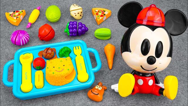 Satisfying with Unboxing Disney Junior Mickey Mouse Ultimate Kitchen Playset | Review Toys ASMR