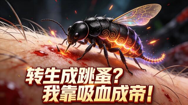 【Multi Sub】《轉生成跳蚤？我靠吸血成帝！》轉生成為最卑微的跳蚤，看我如何一步步吸血進化成帝！#漫劇 #動態漫 #AI漫劇 #動漫 #動畫