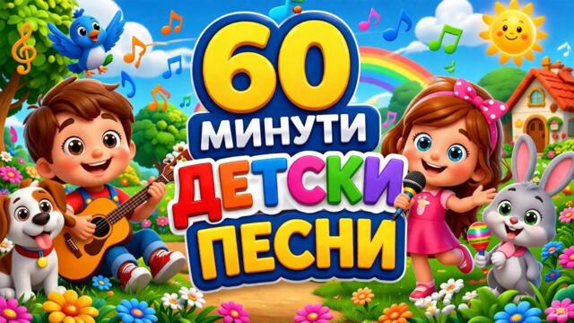 60 МИНУТИ ДЕТСКИ ПЕСНИ 🎵 | Най-любимите песни за деца