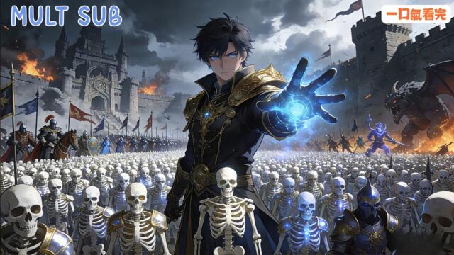 《領主時代，覺醒無窮造物》領主時代開局翻車？💀覺醒最弱骷髏兵，卻能無限造物！但我這是無窮造物！越造越離譜！🔥#漫畫 #動態漫推薦 #高燃動漫 #comic #动漫