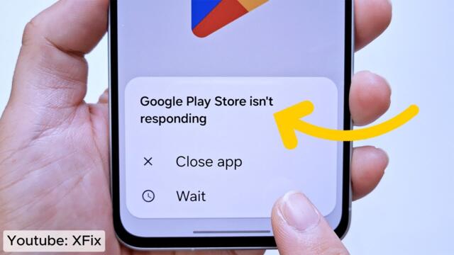 Fix Google Play Store isn't Responding