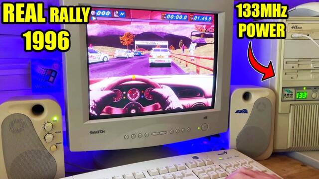 POV: It’s 1996 and you just bought the best Rally game ever made. (Pentium 133 + MS-DOS)