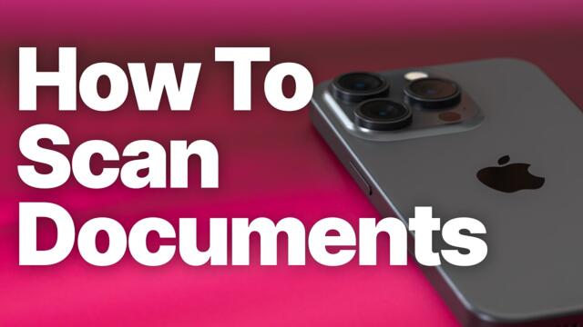 How to Scan Documents on iPhone (No Third-Party Apps Needed)