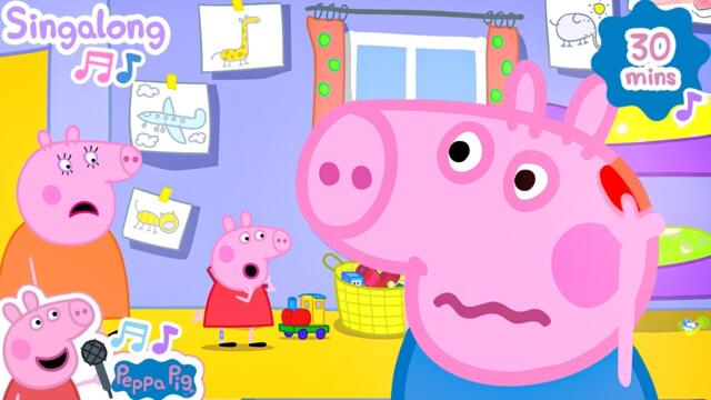 Boo Boo Song 🤕🎵🐷 Sing Along with Peppa! Nursery Rhymes for Kids | Peppa Pig Songs: Peppa Pig Cartoon