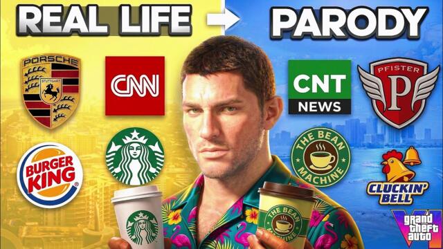 Every Parody Brand in GTA 6 And What They Really Are