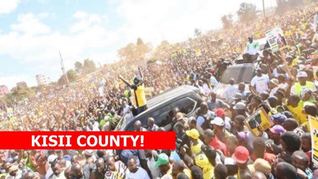 LIVE: President Ruto roars in Kisii to destroy Gachagua and United opposition!