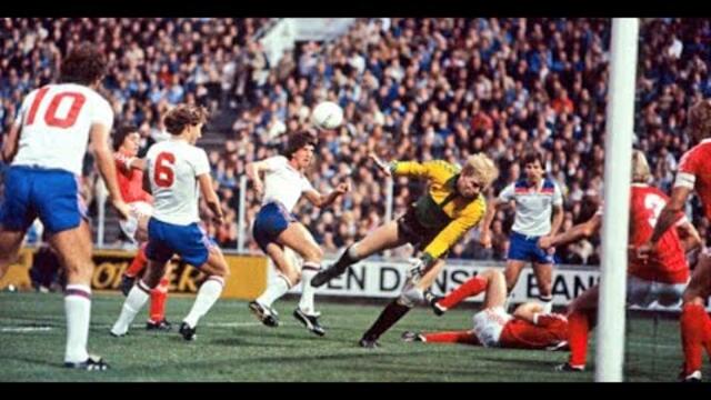Denmark v England 1982 (FULL MATCH) European Championship Qualifier