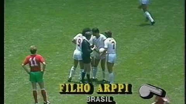 World Cup 1986 Mexico  |  Match of 16  |  Mexico  -  Bulgaria