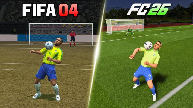 FIFA Practice Arena Evolution (2004–2026) | FIFA 04 to FC 26