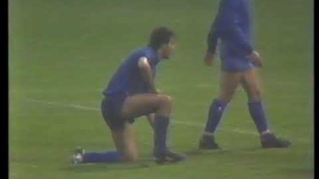 03/06/1981 World Cup Qualifier DENMARK v ITALY